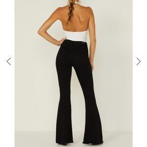 JUST BLACK DENIM WOMEN'S HIGH-RISE BELL BOTTOM FLARE JEANS